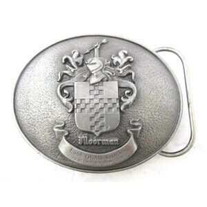 VTG 1991 Moormans Esse Quam Videre Heritage Limited Ed 623/1000 Belt Buckle A58